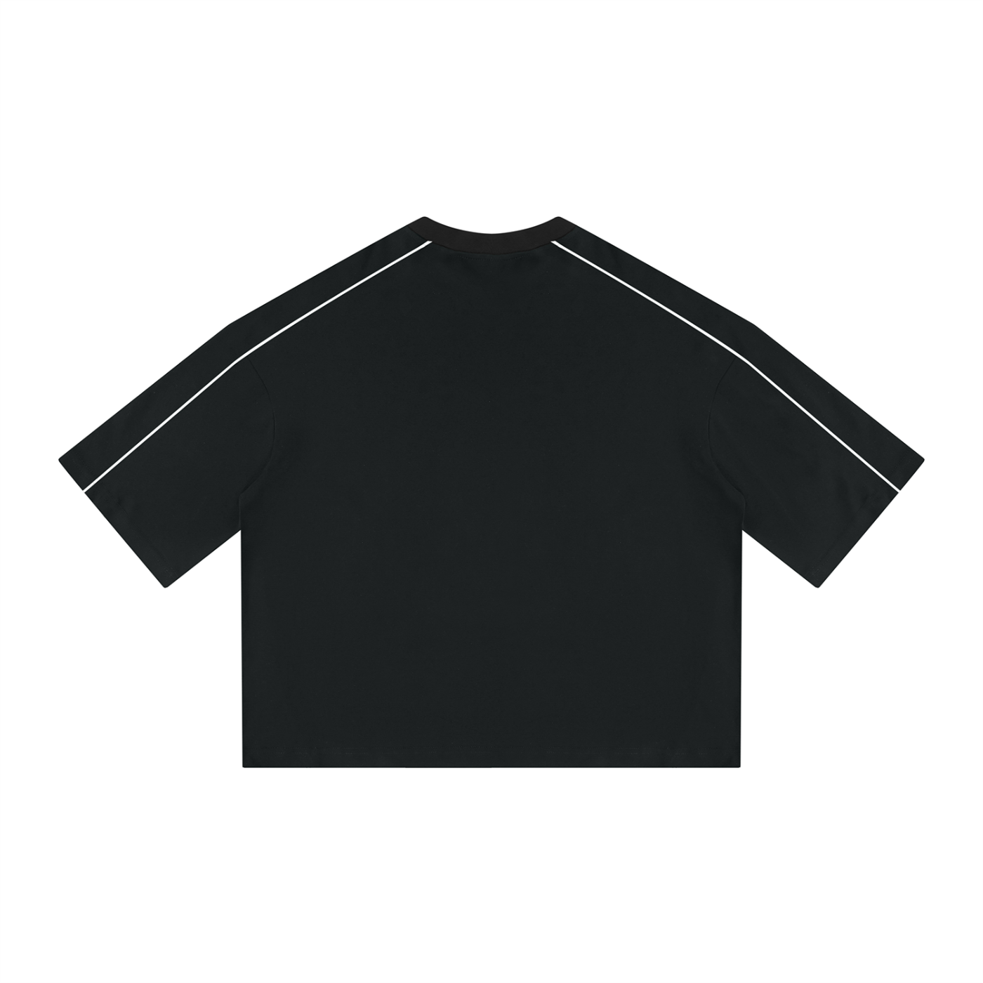 Unisex Boxy Piping Tee
