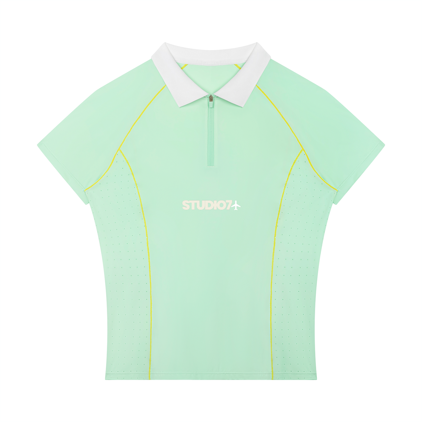 slim fit quarter zippie