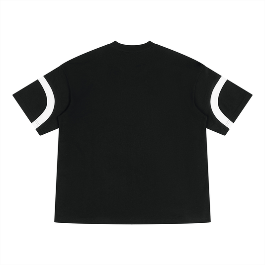 Color Block Unisex V-Neck