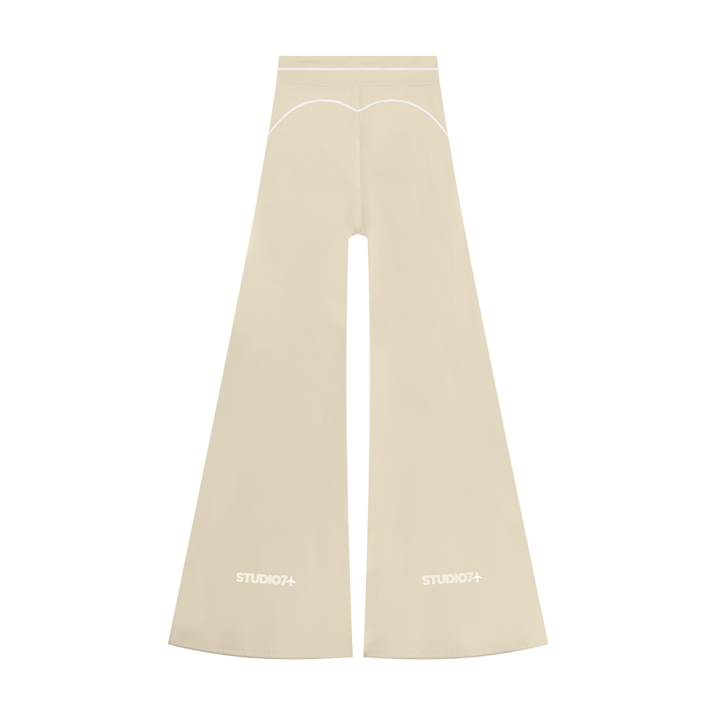 high rise flared yoga pant