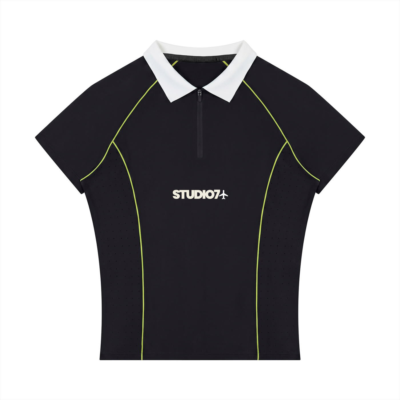 slim fit quarter zippie
