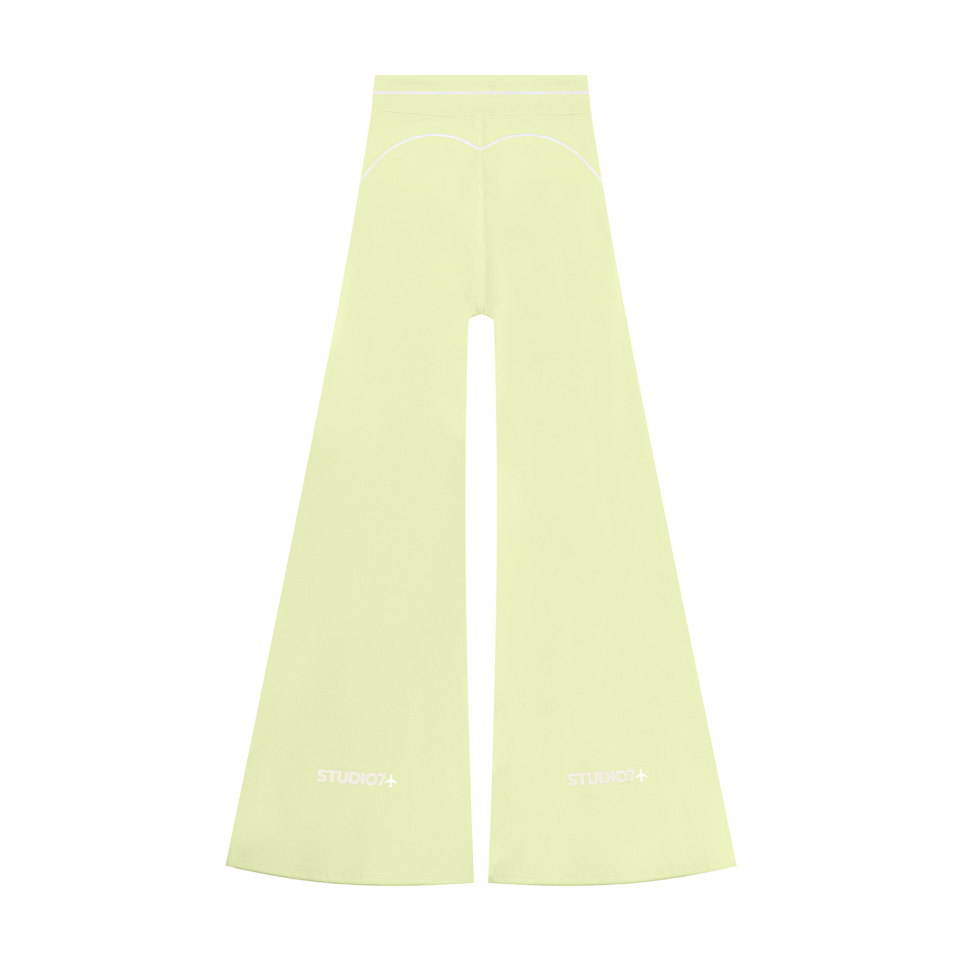 high rise flared yoga pant