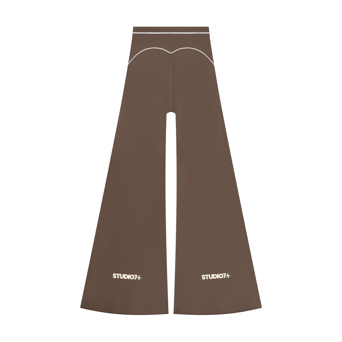 high rise flared yoga pant