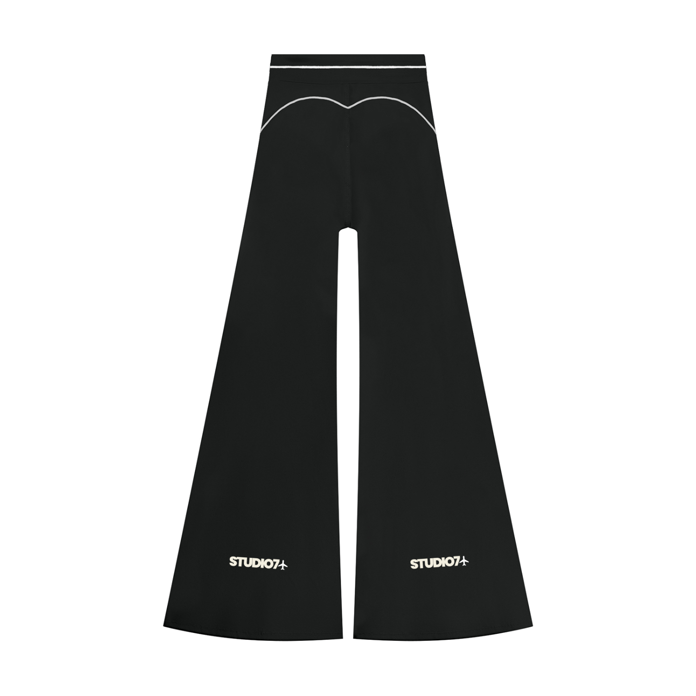 high rise flared yoga pant