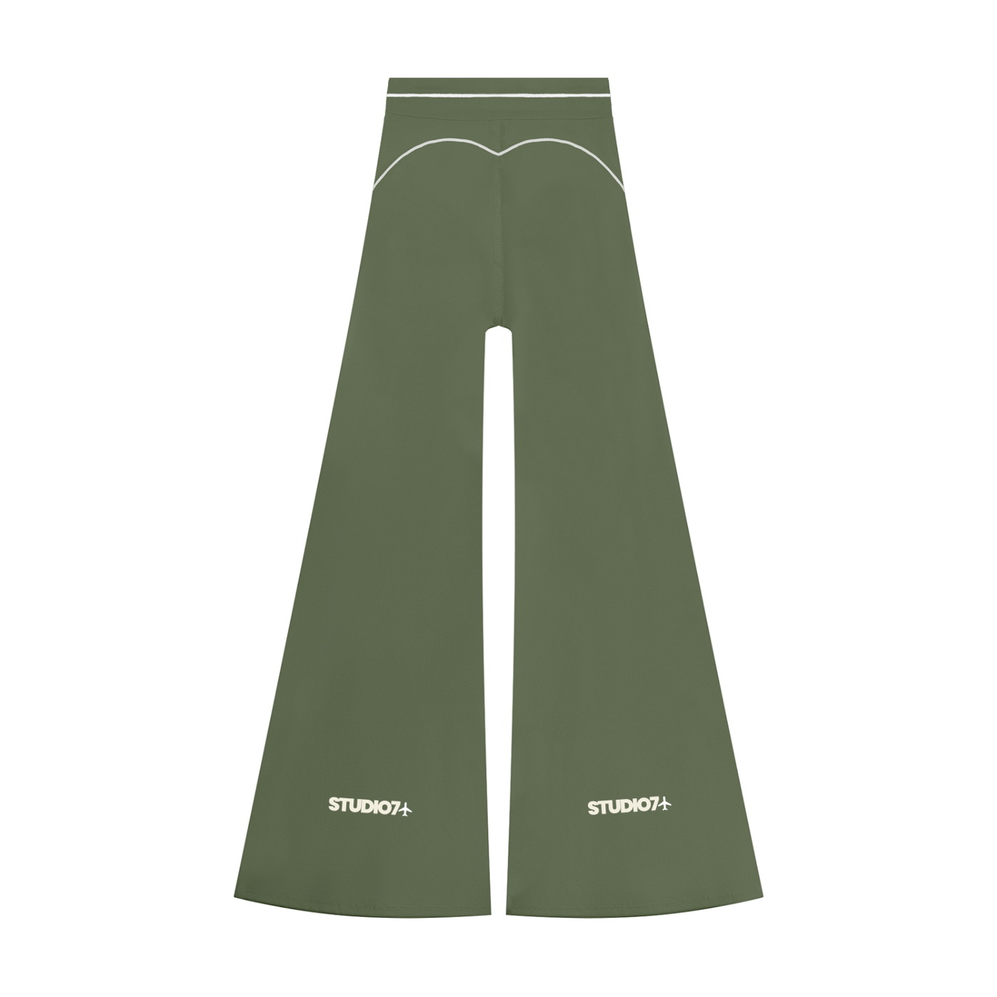high rise flared yoga pant